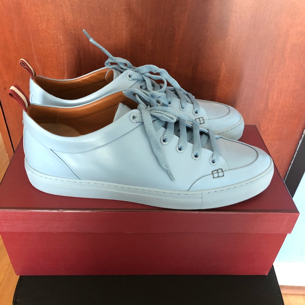 Bally Helliot Leather Sneaker: Size 11 - Picture 3 of 5